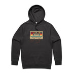 Best Pa Ever, Cassette Tape - Mens Hoodie Coal Mens Hoodie Dad Music Printed In Australia