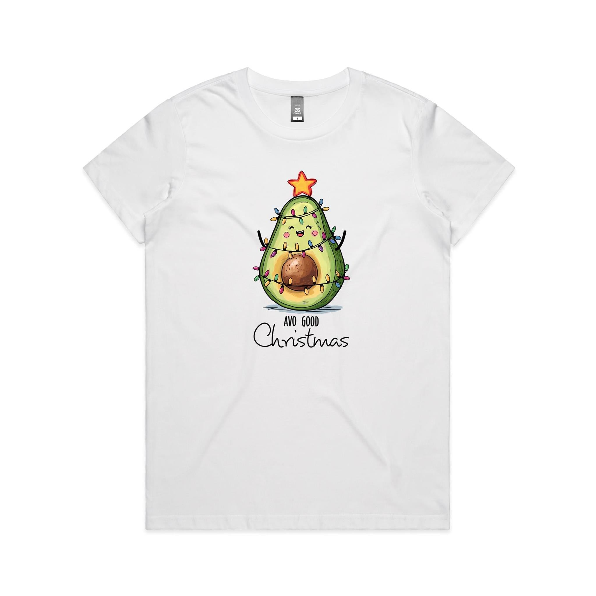 Avo Good Christmas - Womens T-shirt