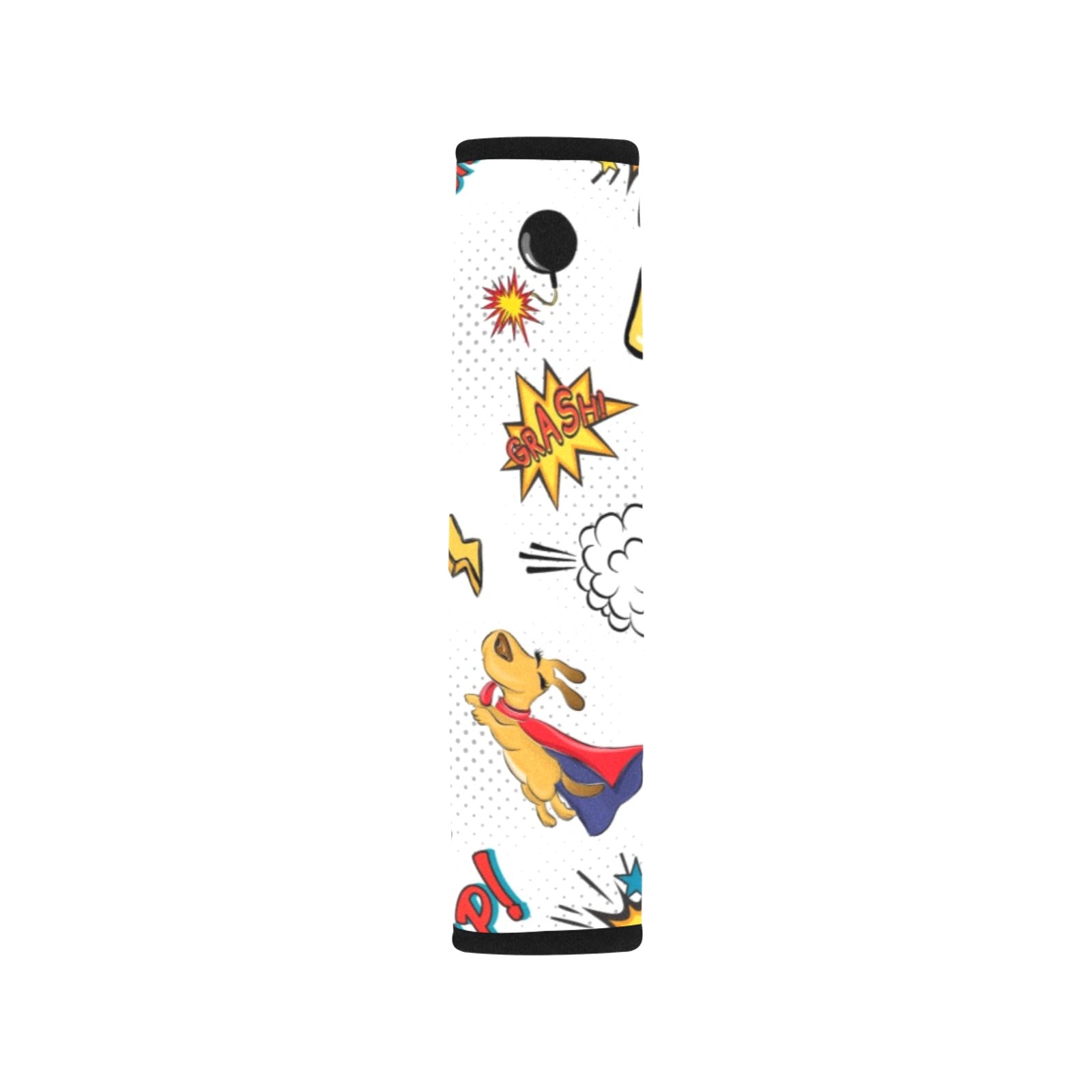 Super Dog Car Seat Belt Cover 7''x10'' (Pack of 2) Car Seat Belt Cover 7x10 (Pack of 2) animal comic Printed Offshore