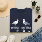 Bin Chicken Beach Chicken Chicken Types Unisex T-Shirt Unisex Adult T-shirt animal Birds Globally Fulfilled