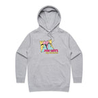 For Life's Big Decisions - Womens Hoodie Grey Marle Womens Hoodie Games Printed In Australia