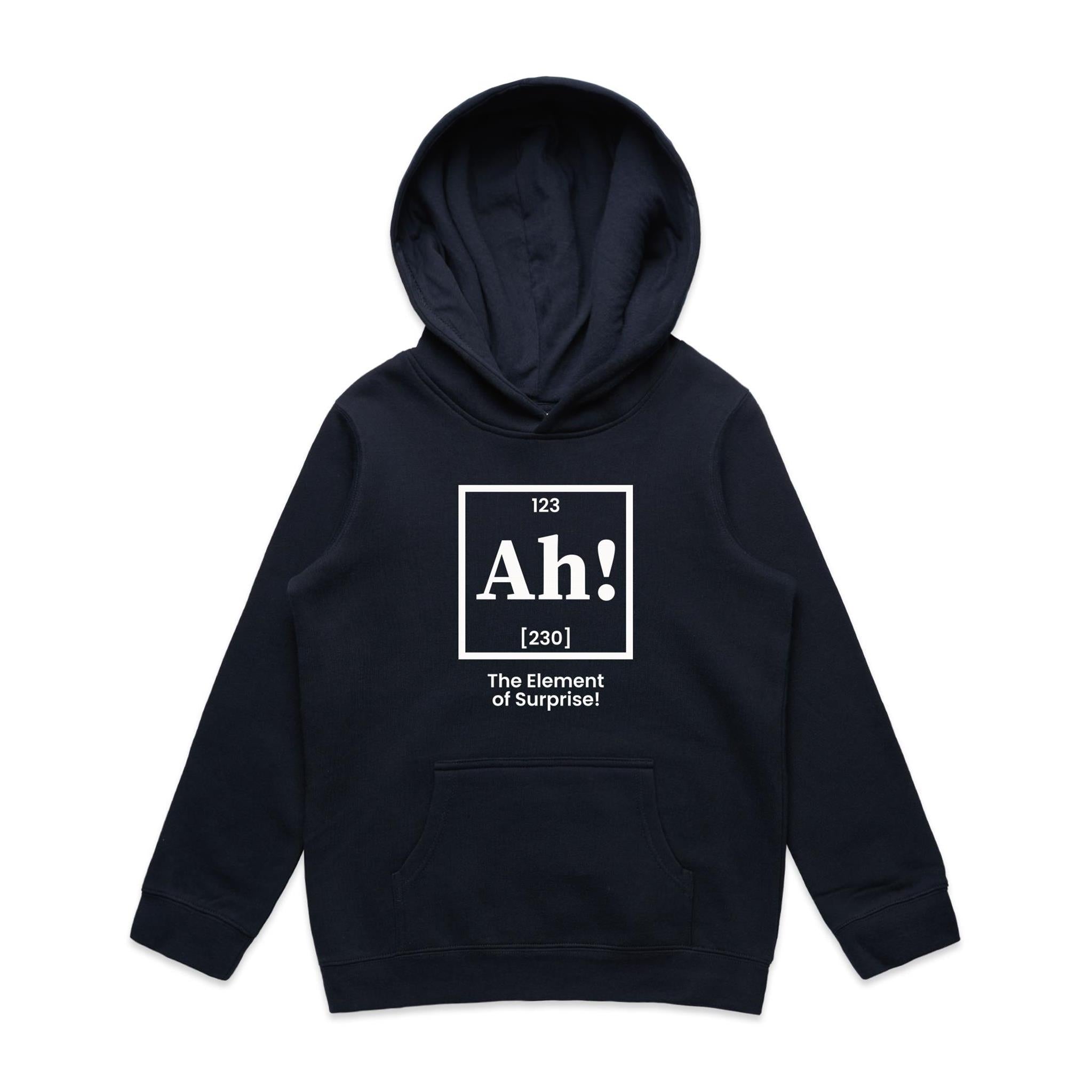 Ah! The Element Of Surprise Kids AS Colour Hoodie