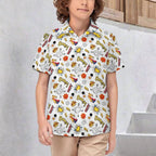 Super Dog Kids Cotton Short Sleeve Shirt