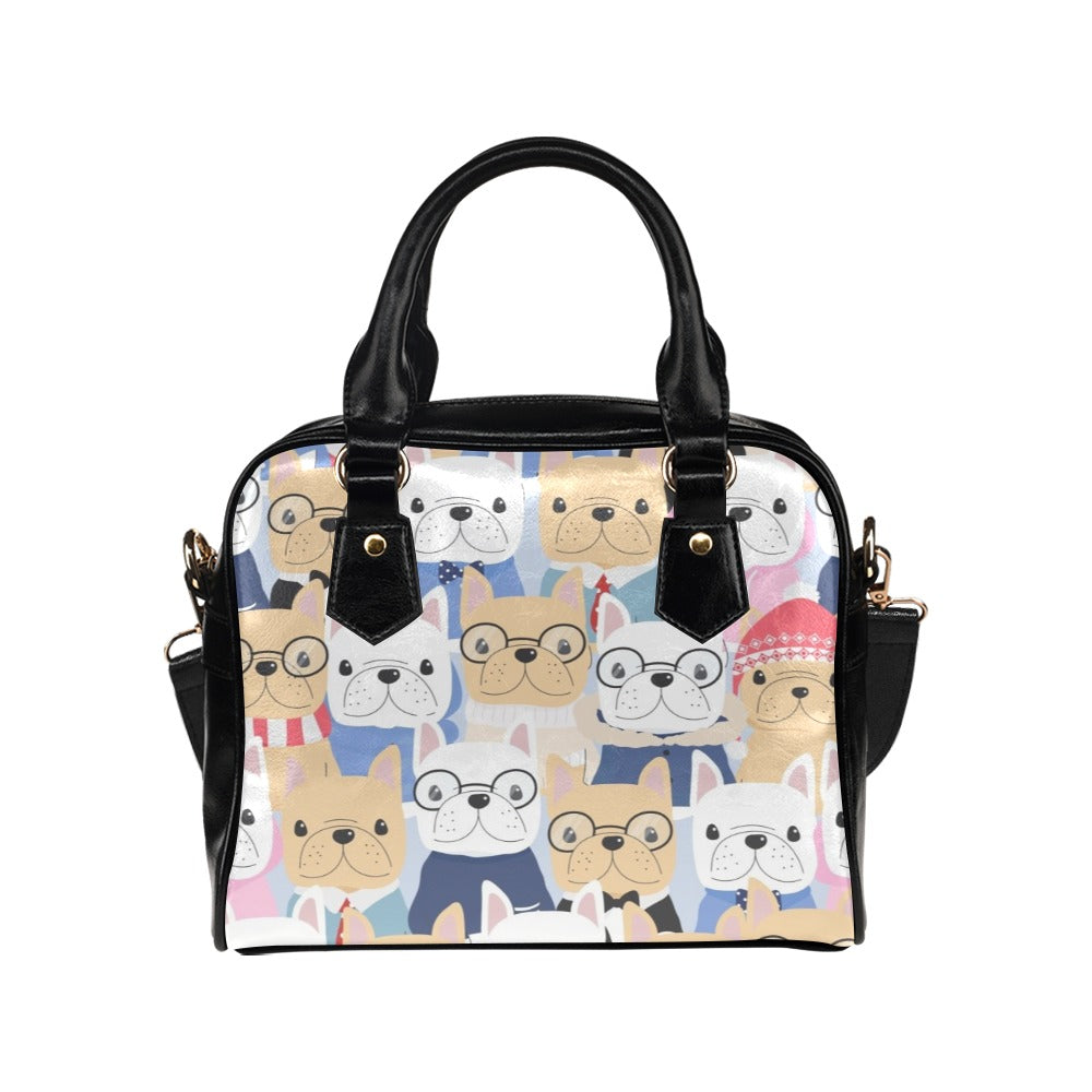 Dog Crowd - Shoulder Handbag (Model 1634) Shoulder Handbags (1634)