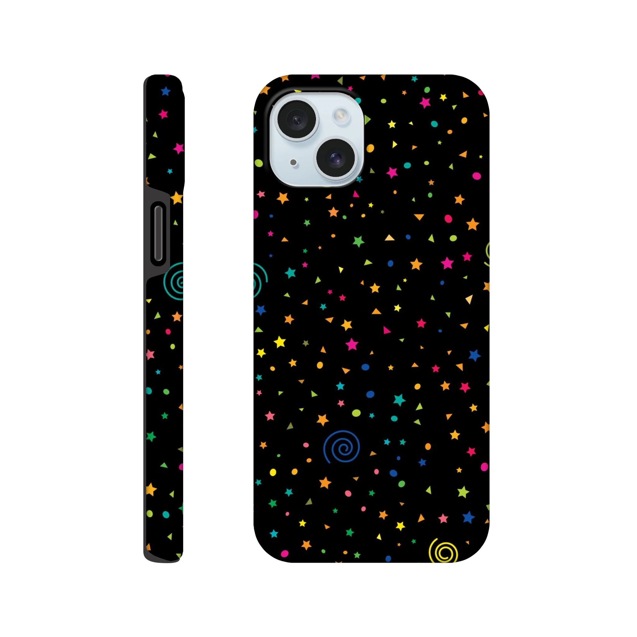 Stars And Swirls - Apple iPhone Tough case iPhone 15 Plus iPhone Tough Case Globally Fulfilled