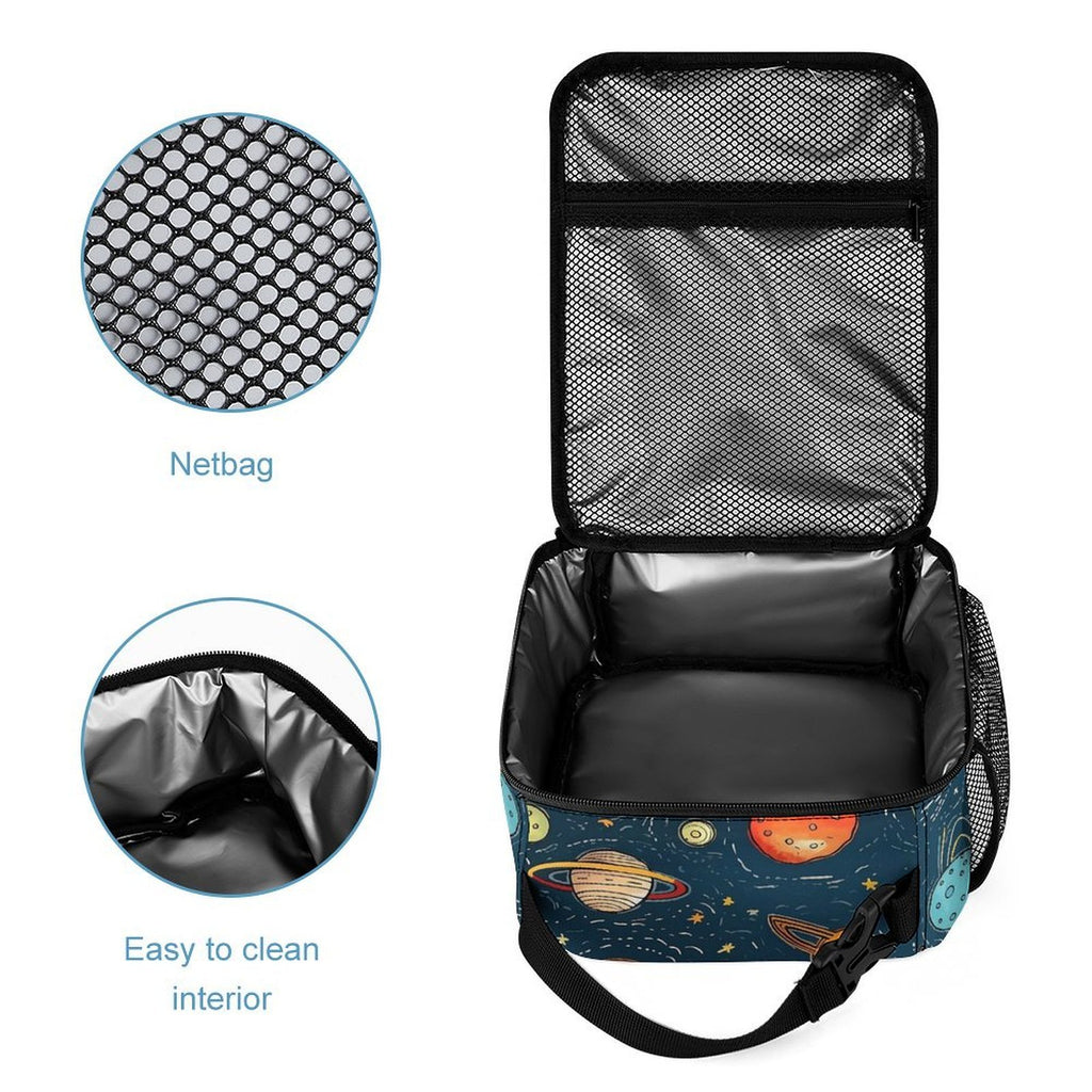 Galaxy Backpack, Lunch Bag & Pencil Case Set
