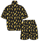 Lightning Bolts Women's Windbreaker Short Set Women's Windbreaker Short Set comic Printed Offshore