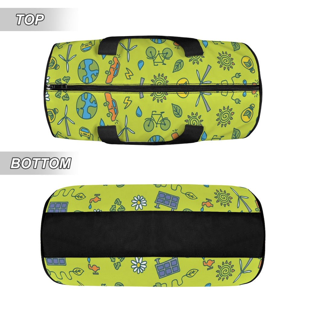 Go Green Duffle Bag Duffle Bag Printed Offshore