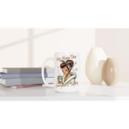 Personalised My Alone Time Is For Everyone's Safety White 15oz Ceramic Mug Personalised 15oz Mug Globally Fulfilled