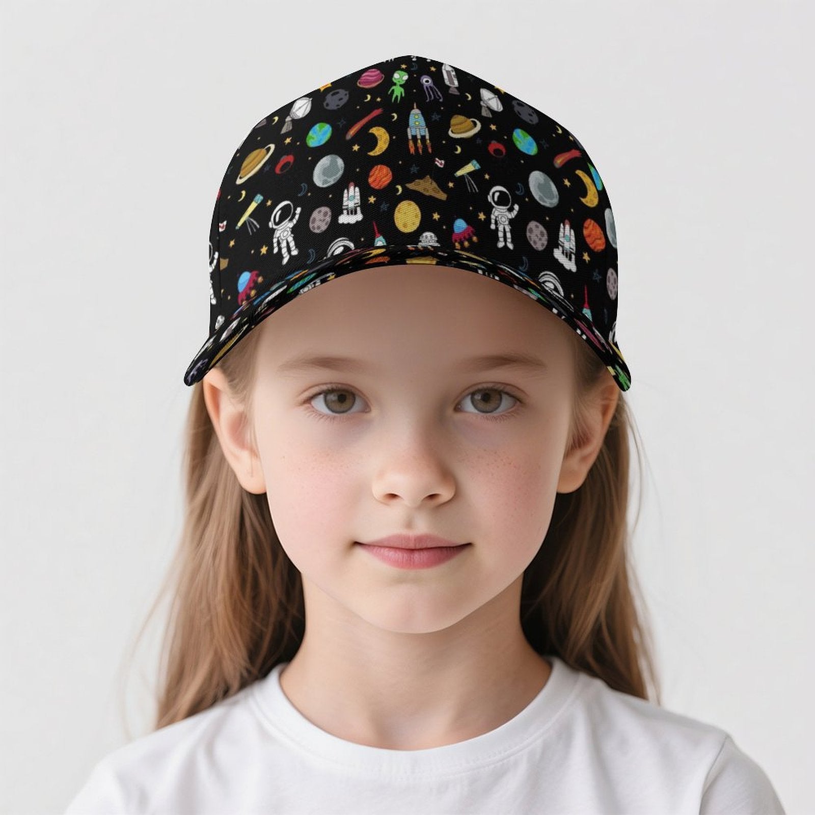 Fun Space Kids Baseball Cap