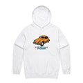I'm Not Old, I'm Classic Men's AS Colour Hoodie White Mens Hoodie Dad Printed In Australia