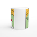 Rise And Shine - White 11oz Ceramic Mug White 11oz Mug animal Globally Fulfilled