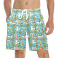 Summer Surf Men's Mid-Length Beach Shorts 5XL Men's Mid-Length Beach Shorts Printed Offshore Surf
