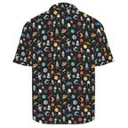 Fun Space Men's Crinkle Hawaiian Shirt