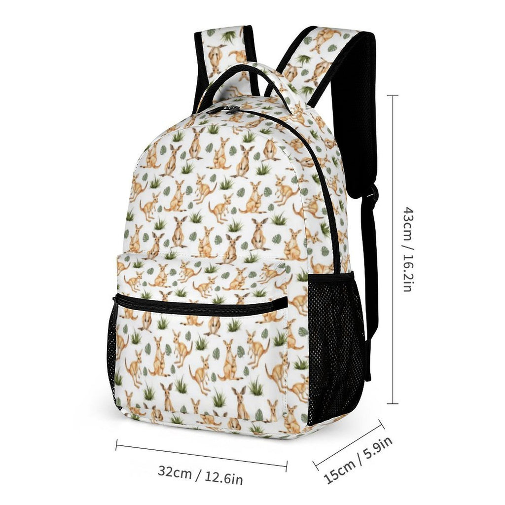 Kangaroos Backpack, Lunch Bag & Pencil Case Set