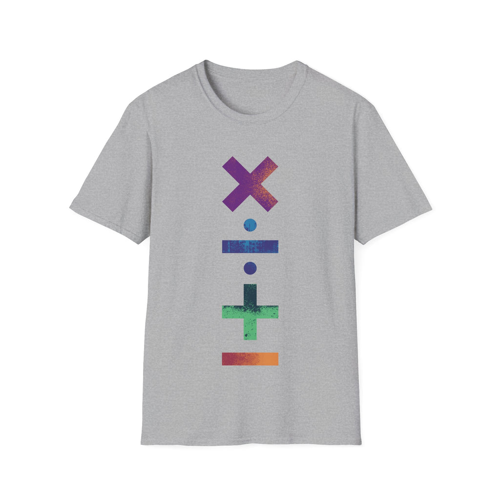Maths Symbols - Unisex Softstyle T-Shirt