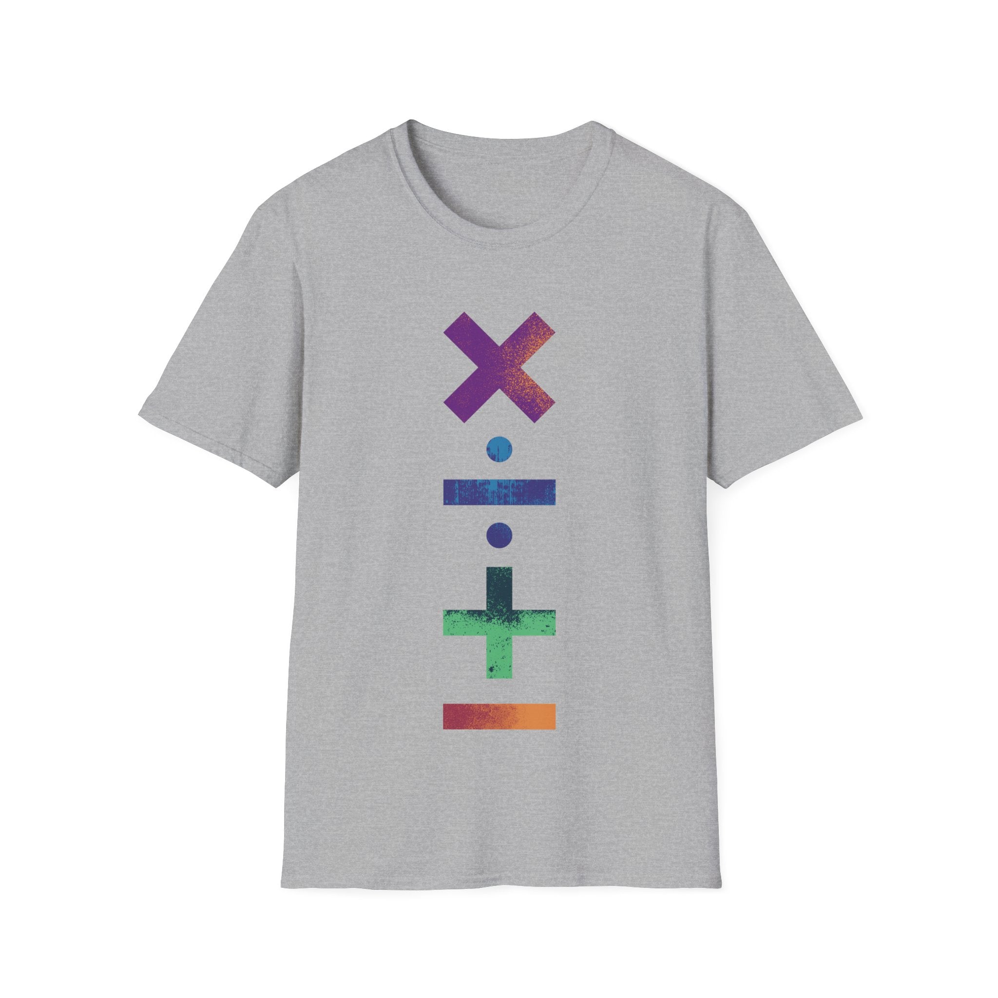 Maths Symbols - Unisex Softstyle T-Shirt