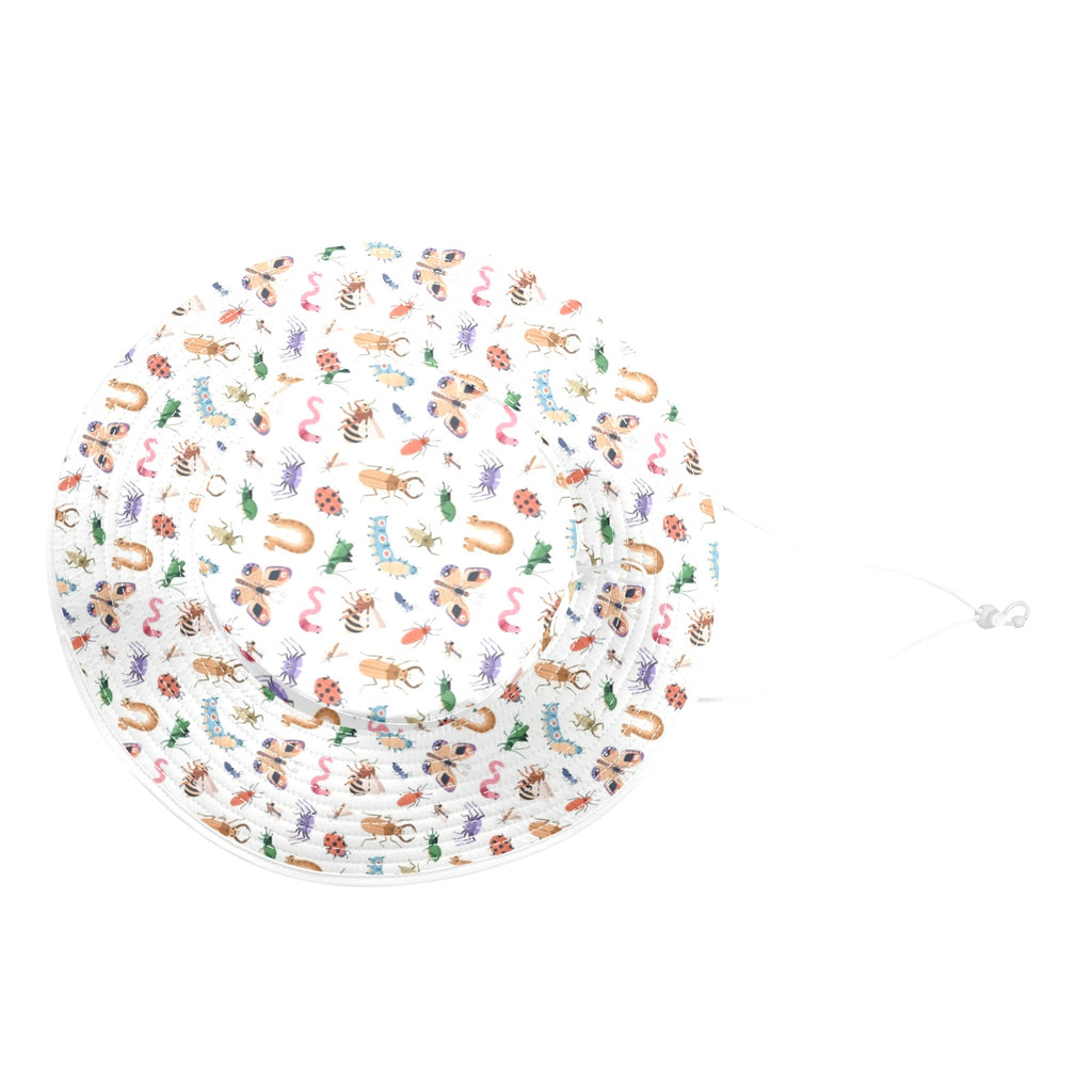 Cute Bugs Wide Brim Bucket Hat Wide Brim Bucket Hat animal Printed Offshore
