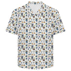 All About Space Men's Crinkle Hawaiian Shirt