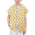 Graphic Floral Senior Kids Hawaiian Shirt