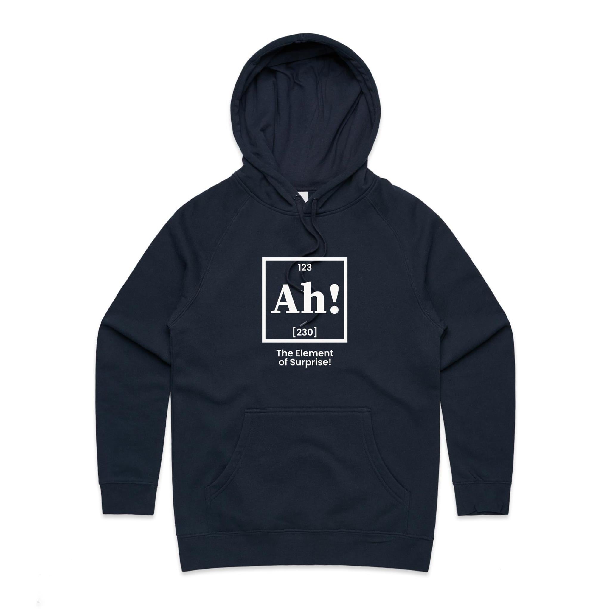 Ah! The Element Of Surprise Women's AS Colour Hoodie