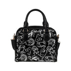 Monsters In Black And White - Shoulder Handbag (Model 1634) One size Shoulder Handbags (1634)
