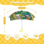 Tropical Jungle Animals Kids Safe Round Corner Umbrella Kids Safe Round Corner Umbrella animal Printed Offshore