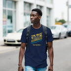 Personalised - The Best Dad In The Galaxy - Classic Unisex Crewneck T-shirt | Gildan® 64000 Personalised T-shirt Globally Fulfilled