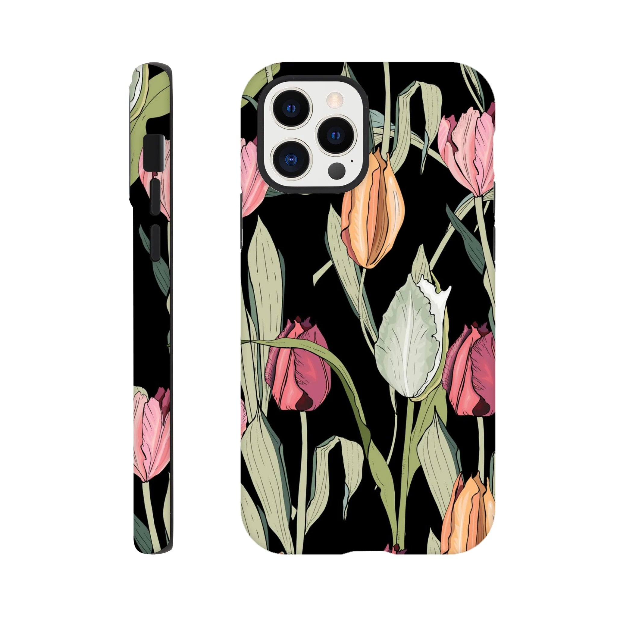 Tulips - Apple iPhone Tough case iPhone 12 Pro iPhone Tough Case Globally Fulfilled Plants