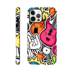 Sticker Music - Apple iPhone Tough case iPhone 12 Pro Max iPhone Tough Case Globally Fulfilled Music