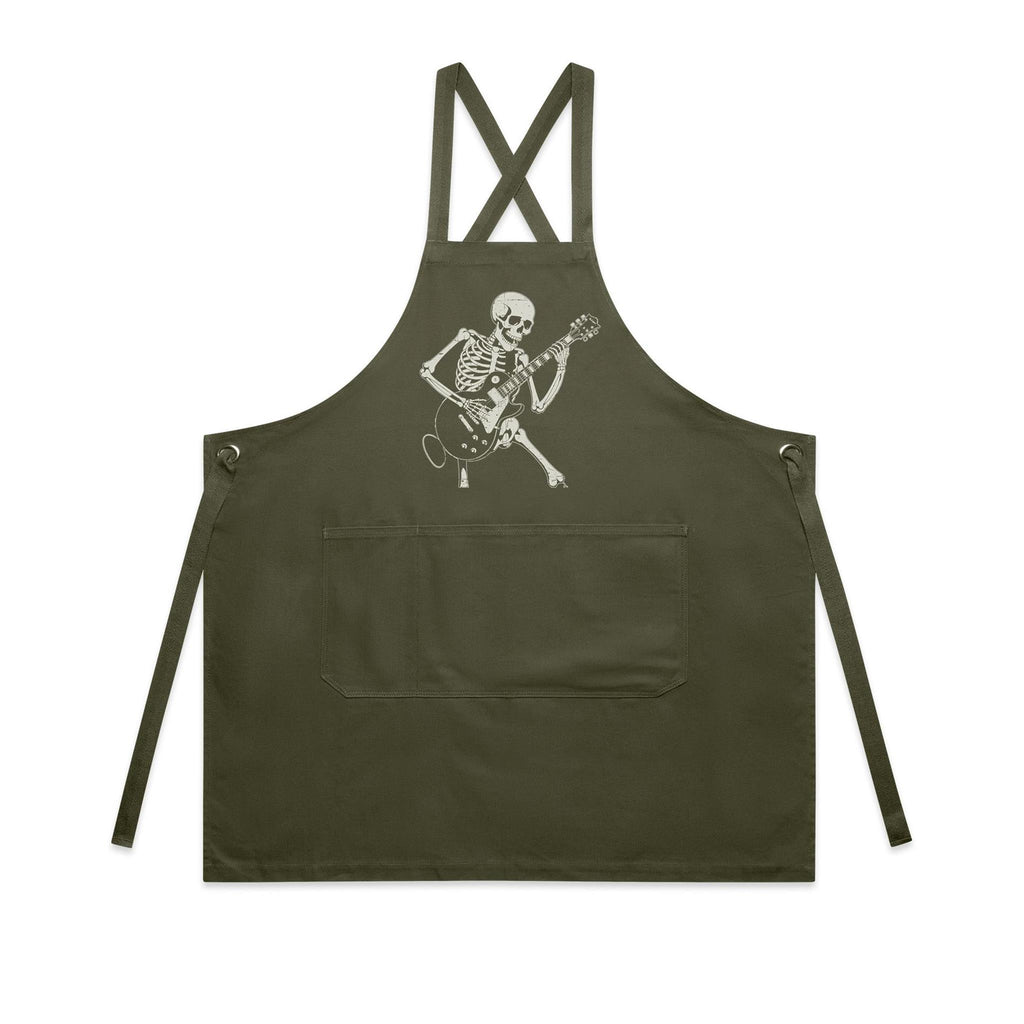 Skeleton Playing Guitar - AS Colour Carrie Apron