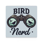 Bird Nerd - Ceramic Coasters (Square) Ceramic Coasters animal Printed Offshore