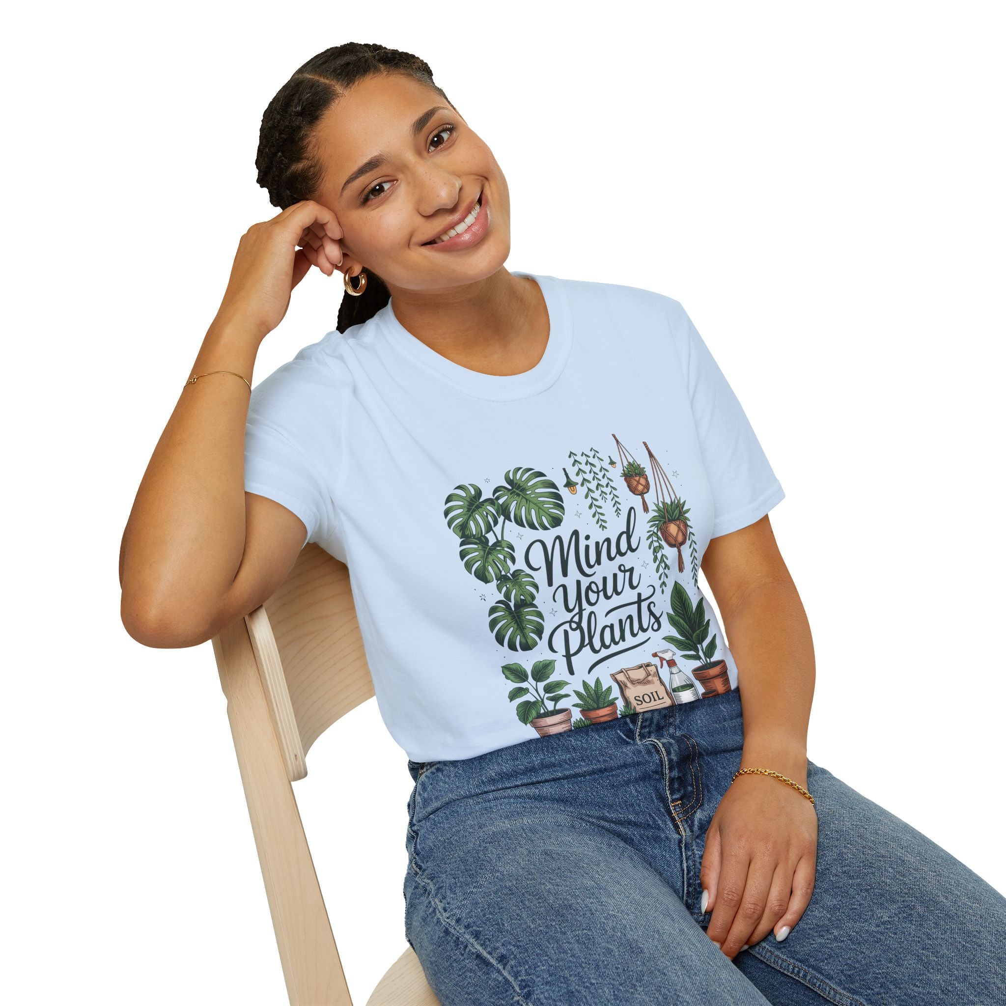 Mind Your Plants - Unisex Softstyle T-Shirt