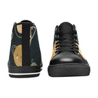 Planets - Men's High Top Canvas Shoes