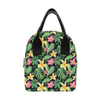 Frangipani - Zipper Lunch Bag One Size Zipper Lunch Bag Printed Offshore