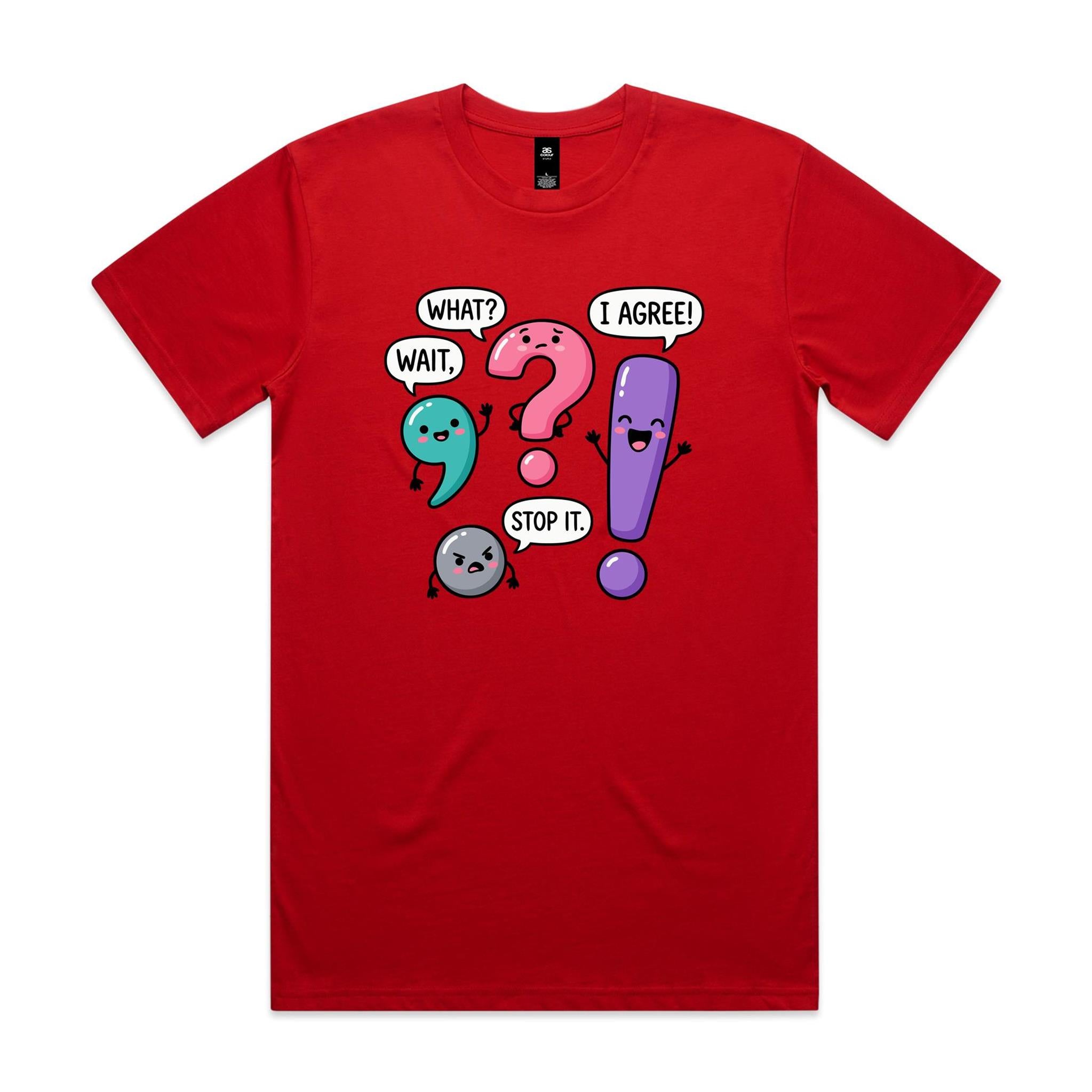 Funny Punctuation Men's AS Colour T-shirt