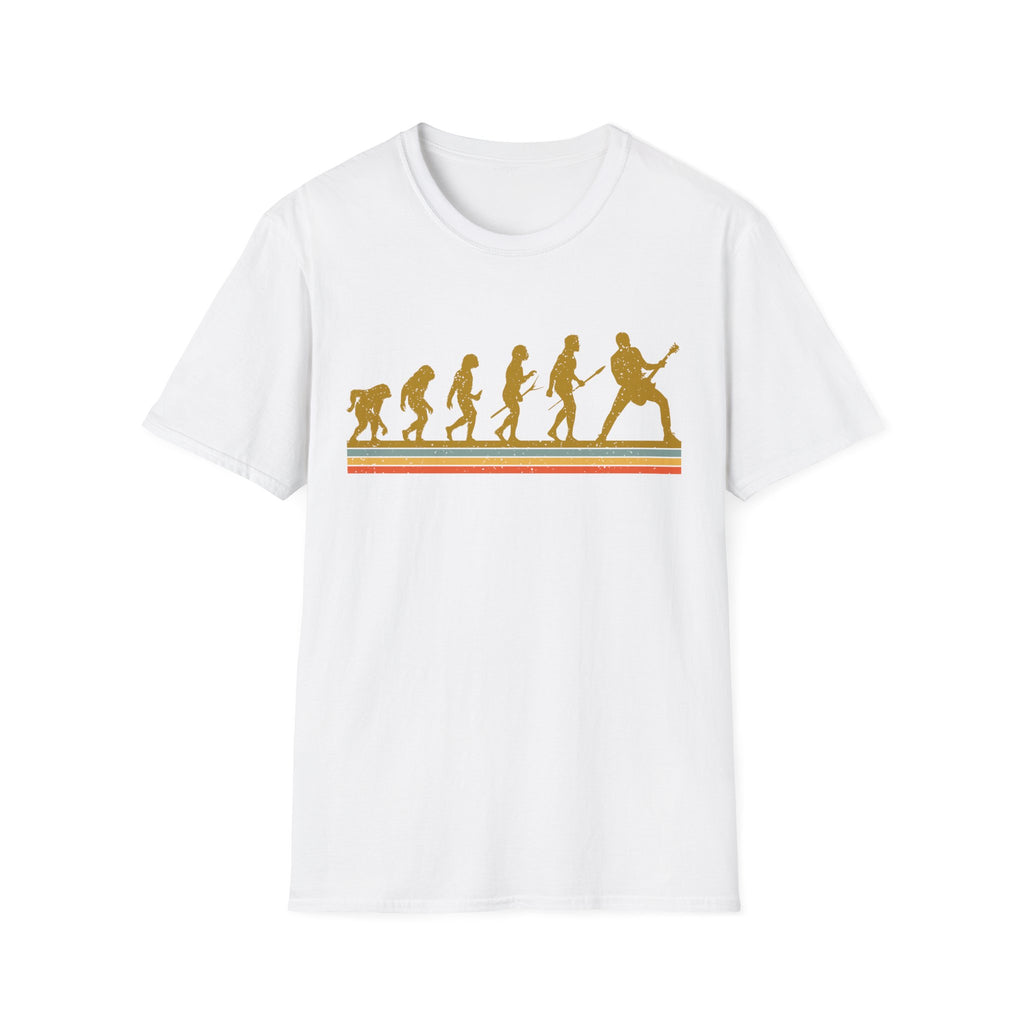 Guitarist Evolution - Unisex Softstyle T-Shirt