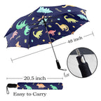 Dinosaurs - Semi-Automatic Foldable Umbrella (Model U12) Semi-Automatic Foldable Umbrella (U12)