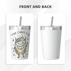 Monster Tiny Chaos Club Small Stainless Steel Travel Mug Cup 12oz/350ml