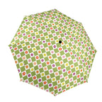 Flower Check Umbrella One Size Umbrella Plants Printed Offshore