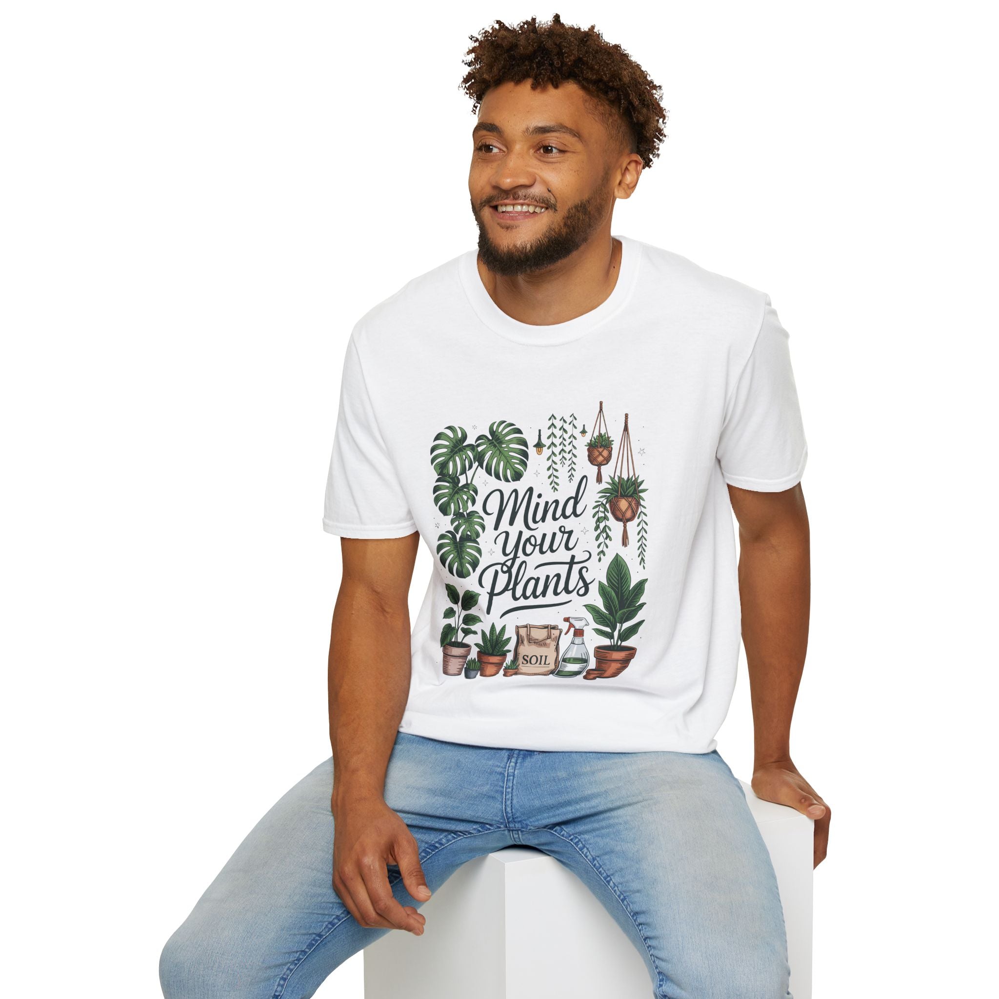 Mind Your Plants - Unisex Softstyle T-Shirt