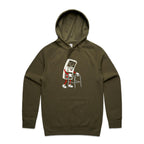 Retro Gamer Men's AS Colour Hoodie Army Mens Hoodie Games Printed In Australia