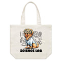 Science Lab Shoulder Canvas Tote Bag