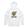 Cell-fie Cell Selfie Men's AS Colour Hoodie White Mens Hoodie Printed In Australia Science