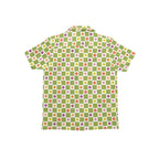 Flower Check Junior Kids Hawaiian Shirt