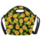 Cool Pineapples - Neoprene Lunch Bag One Size Neoprene Lunch Bag Printed Offshore