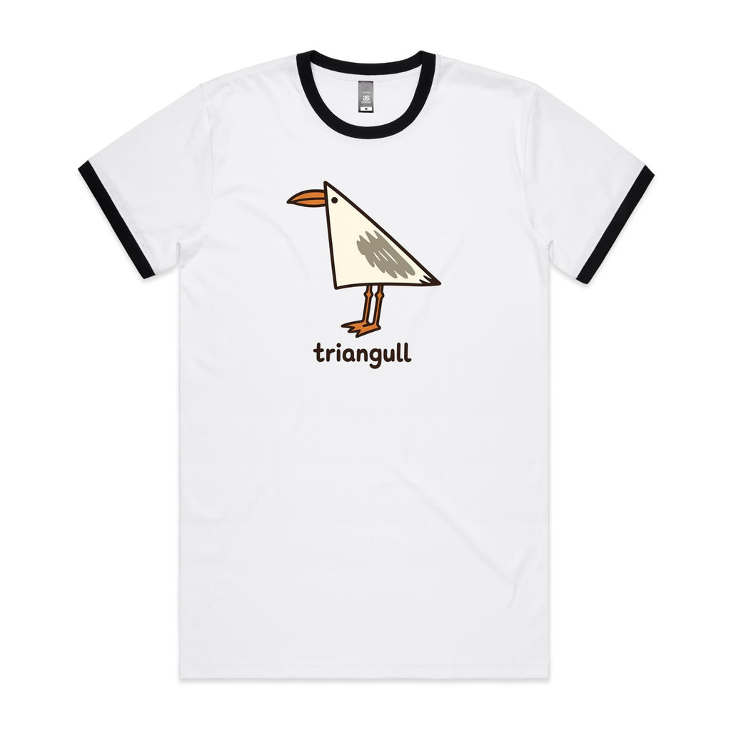 Triangull Geometry Seagull AS Colour Staple Ringer Tee