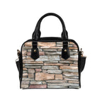 Stone Wall - Shoulder Handbag (Model 1634) Shoulder Handbags (1634)
