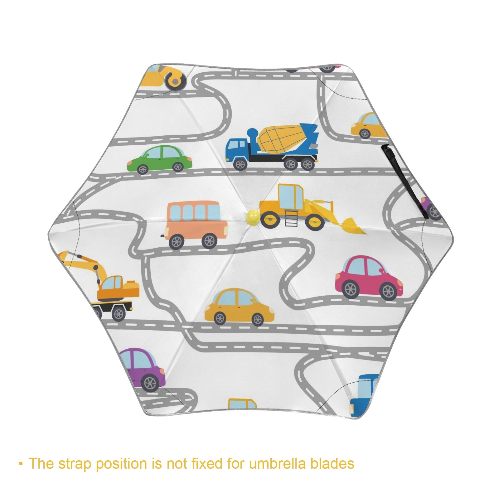 On The Road Kids Safe Round Corner Umbrella Kids Safe Round Corner Umbrella Printed Offshore