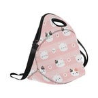 Pink Cats - Neoprene Lunch Bag Neoprene Lunch Bag Printed Offshore